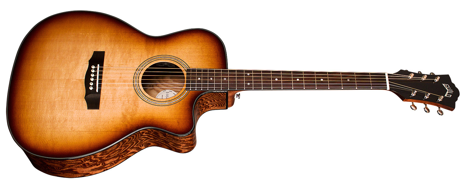 Guild OM 260ce Burl