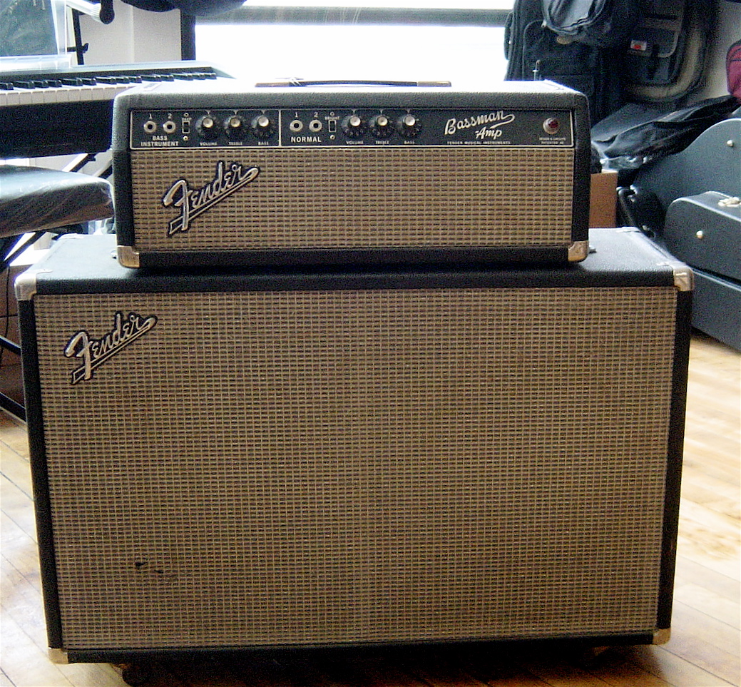 Used Fender Bassman 1966- Amp & Cabinet