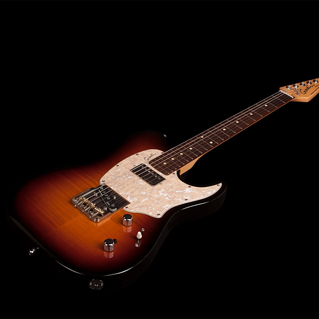 Godin Stadium 59 Vintage Burst Flame